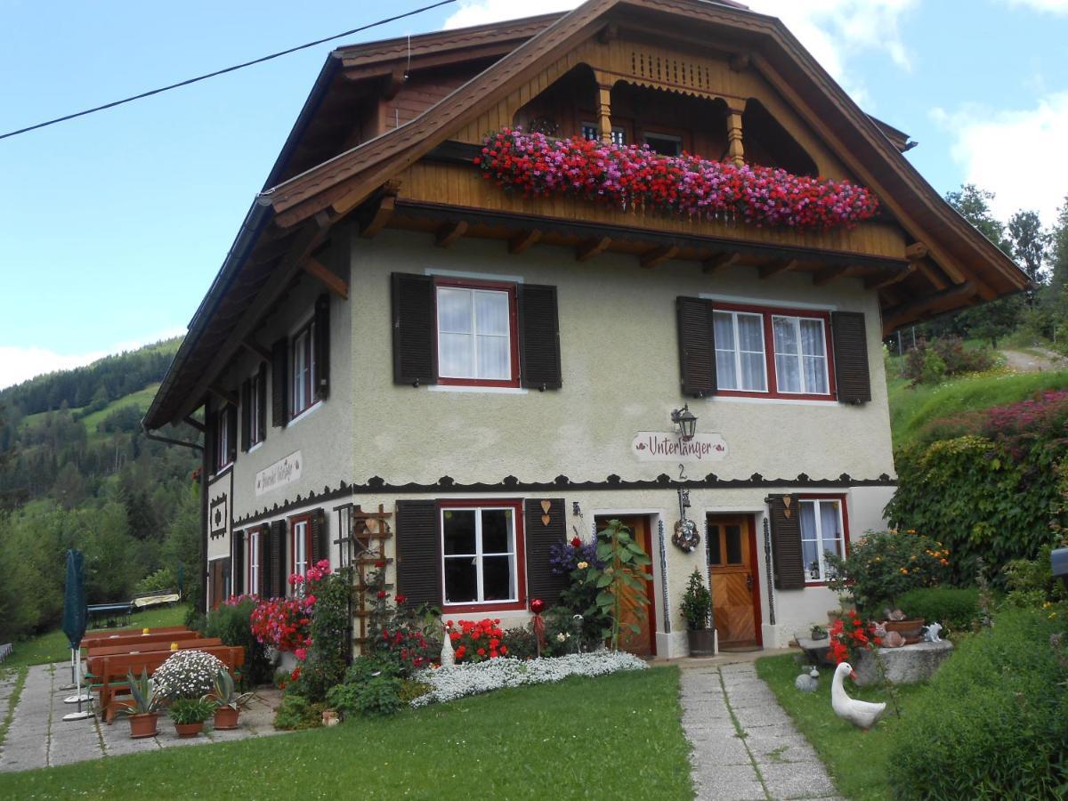 Villa Gästehaus Unterlänger- Lass die Seele lachen Krems in Kaernten Exterior foto